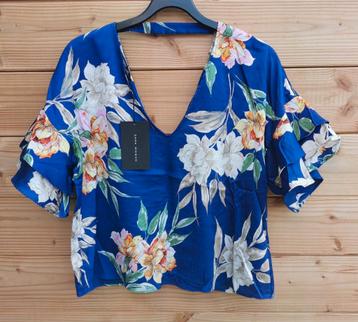 ZARA blouse met volantmouwen mt. S  beschikbaar voor biedingen