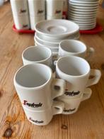 8 Segafredo espresso koppen/schotels, Ophalen, Zo goed als nieuw, Overige stijlen, Kop(pen) en/of Schotel(s)