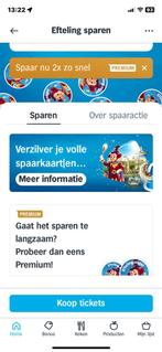 Efteling spaaractie Ah