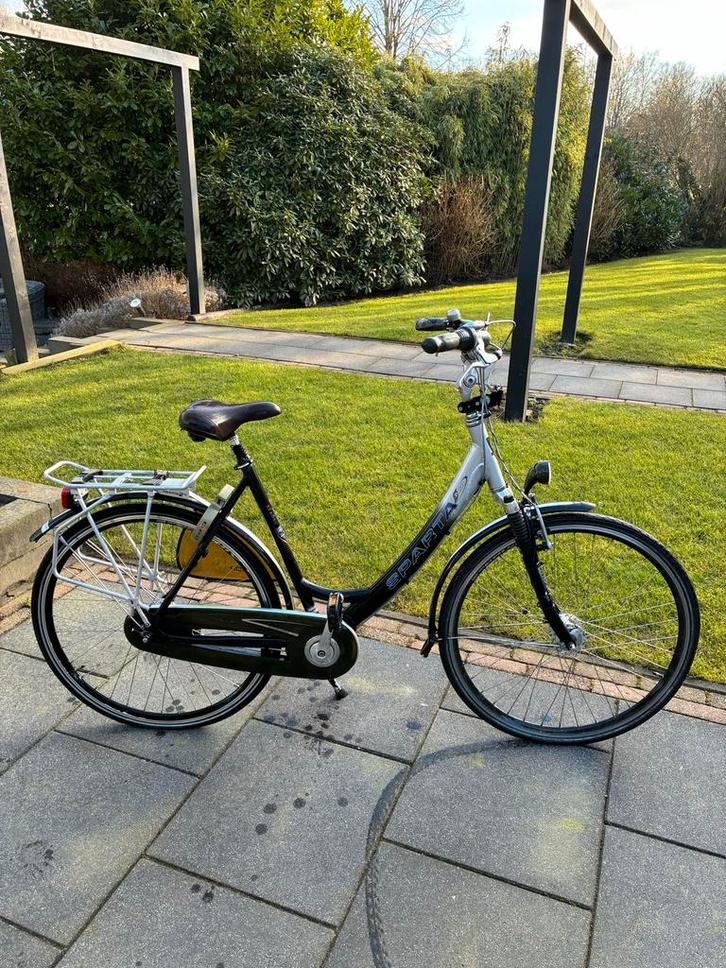 Damesfiets Sparta - Opknapper, Fietsen en Brommers, Fietsen | Dames | Damesfietsen, Gebruikt, Sparta, Versnellingen, 53 tot 56 cm