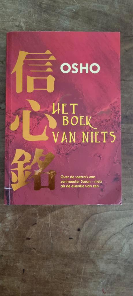 Osho - Het Boek van Niets, Boeken, Esoterie en Spiritualiteit, Gelezen, Achtergrond en Informatie, Spiritualiteit algemeen, Ophalen of Verzenden