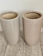 Hoge bloempot, Ophalen, Gebruikt, Rond, Minder dan 25 cm
