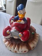 Disney Donald Duck Beeldje in Auto, Antiek en Kunst, Antiek | Speelgoed, Ophalen of Verzenden