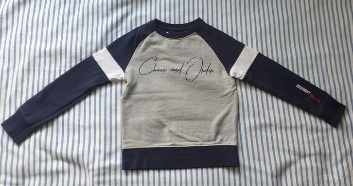 Chaos & Order trui maat 110/116, Kinderen en Baby's, Kinderkleding | Maat 110, Zo goed als nieuw, Jongen, Trui of Vest, Ophalen of Verzenden