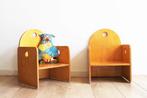 Set houten vintage schoolstoeltjes van Rolf. Retro stoelen, Gebruikt, Ophalen, Stoel(en)