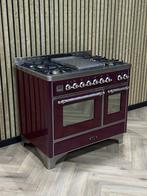 Luxe Boretti Majestic Bordeaux 100cm Gas + Afzuigkap + Fryto, Ophalen of Verzenden, Gas, 5 kookzones of meer