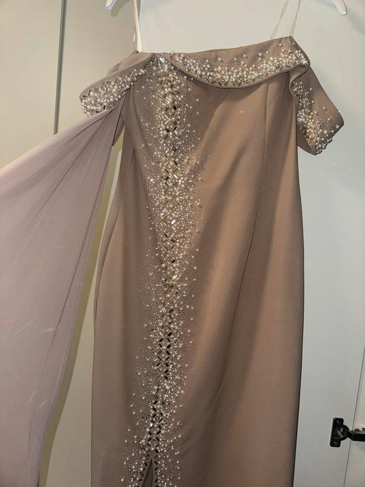 Gelegenheidskleding, Kleding | Dames, Gelegenheidskleding, Zo goed als nieuw, Galajurk, Maat 36 (S), Overige kleuren, Ophalen of Verzenden