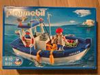 Playmobil vissersboot 5131 in originele verpakking en doos, Kinderen en Baby's, Speelgoed | Playmobil, Nieuw, Complete set, Ophalen of Verzenden