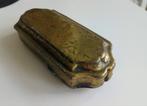 Antieke tabaksdoos, Antiek en Kunst, Antiek | Koper en Brons, Ophalen of Verzenden, Koper