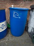 Blauwe kunstof vat /  regenton, Tuin en Terras, Regentonnen, 150 liter of meer, Ophalen, Nieuw, Kunststof