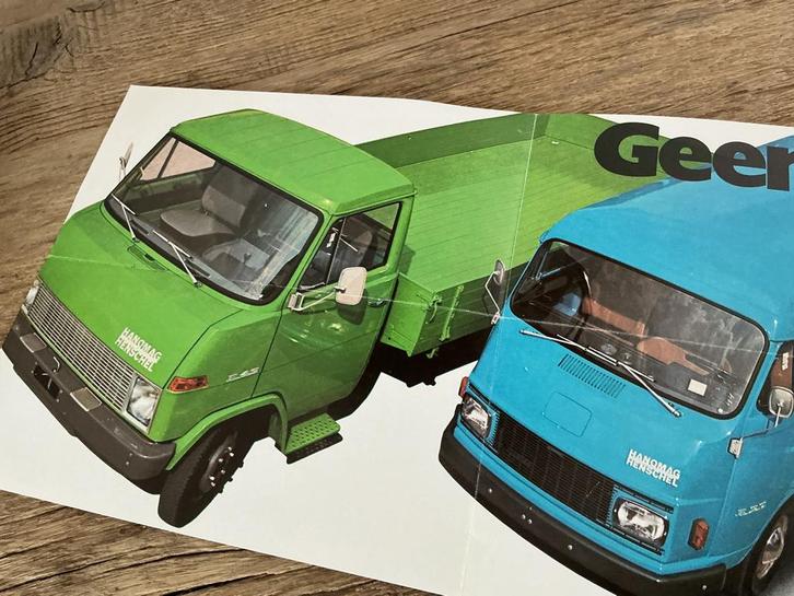 Hanomag Henschel Brochure - Snelle Bezorgers!, Boeken, Auto's | Boeken, Gelezen, Overige merken, Ophalen of Verzenden