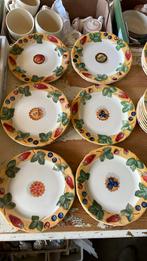 Gien FARANDOLE, Huis en Inrichting, Keuken | Servies, Ophalen of Verzenden, Zo goed als nieuw, Bord(en), Overige stijlen