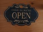 Open - Closed bordje, Ophalen of Verzenden, Zo goed als nieuw