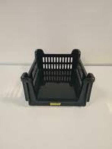 90x Magazijnbak 400x300x160mm met grijpopening, stapelbaar beschikbaar voor biedingen