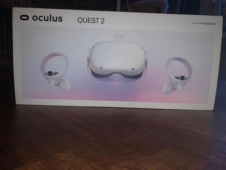 VR bril Oculus Quest 2, Spelcomputers en Games, Virtual Reality, Zo goed als nieuw, Overige platformen, Ophalen of Verzenden