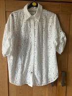 Nieuw =witte blouse kant ajour=Style/L, Kleding | Dames, Blouses en Tunieken, Ophalen of Verzenden, Nieuw, Maat 42/44 (L), Wit