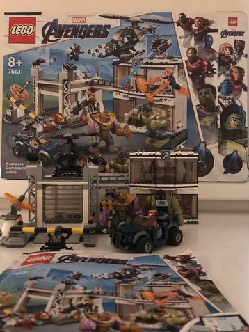 LEGO marvel 76131 Strijd bij de basis van de Avengers beschikbaar voor biedingen