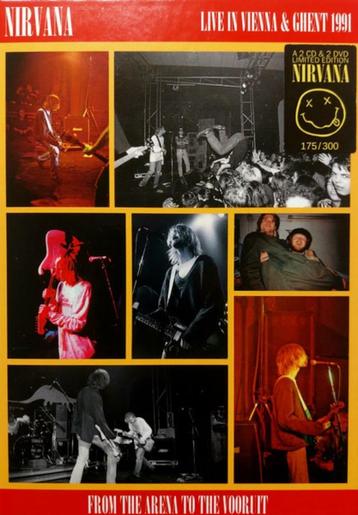 Nirvana - From The Arena To The Vooruit 2cd/2dvd set lim.ed. beschikbaar voor biedingen