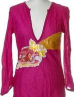 zachte fel roze beach jurk Fornarina met lovers xs, Fornarina, Ophalen of Verzenden, Zo goed als nieuw, Roze