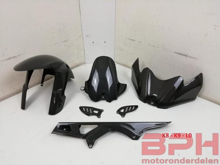 Carbon pakket Suzuki GSX-R 600 750 K8 K9 L0 2008 t/m 2010 sp, Motoren, Onderdelen | Suzuki, Gebruikt, Ophalen of Verzenden