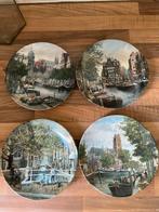 4 bordjes van Mosa grachten van Holland. Nummers 1,2,4, en 5, Antiek en Kunst, Ophalen