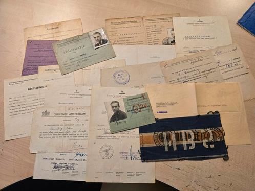 NBS dwangarbeider set Levantkade Siemens, Verzamelen, Militaria | Tweede Wereldoorlog, Nederland, Ophalen of Verzenden