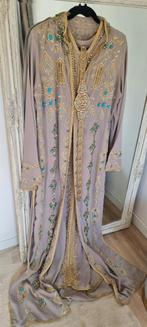 Takshita 2-delig S/M, Kleding | Dames, Beige, Ophalen of Verzenden, Maat 36 (S), Gedragen