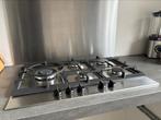 Siemens gaskookplaat met wokbrander, Witgoed en Apparatuur, Kookplaten, Ophalen, Inbouw, Gas, 5 kookzones of meer