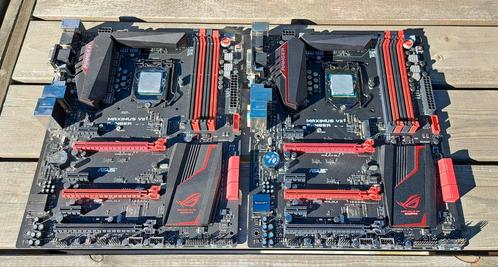 Asus Maximus VII Ranger Moederbord + i5/i7 CPU, Computers en Software, Moederborden, Gebruikt, DDR3, Ophalen of Verzenden