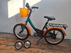 Kinderfiets Loekie met mandje, handrem en zijwieltjes, Fietsen en Brommers, Fietsen | Kinderfietsjes, Ophalen, Gebruikt, Minder dan 16 inch