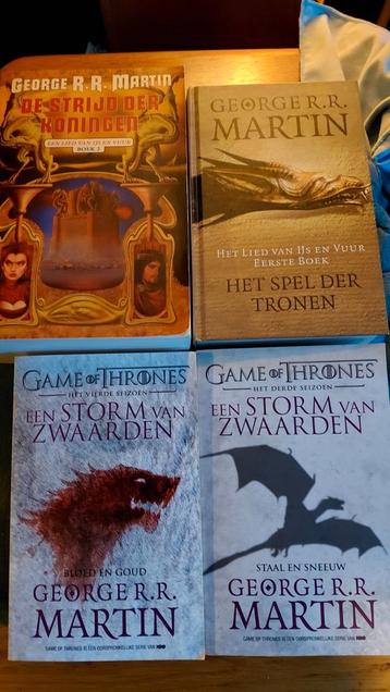 Game of Thrones Boeken - George R.R. Martin beschikbaar voor biedingen