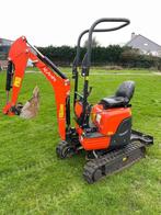 Kubota U10-3 minigraafmachine CW00 met bakken MARGE machine, Graafmachine