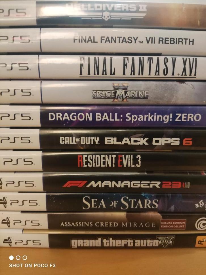 Stapel PS5 games, Spelcomputers en Games, Games | Sony PlayStation 5, Zo goed als nieuw, Ophalen of Verzenden