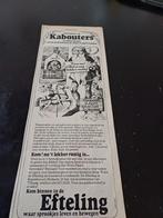 Advertentie van de Efteling  kabouters 1976, Ophalen of Verzenden, Zo goed als nieuw, Overige typen
