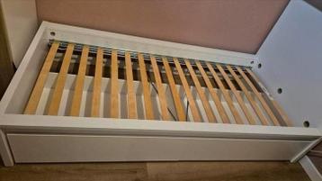 Ikea malm 90 x 200 cm inclusief lades en traagschuimmatras - afbeelding 5