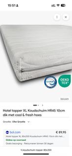 Gratis af te halen – Koudschuim topper 80x200 (10 cm dik), Ophalen, Eenpersoons, Nieuw, 80 cm
