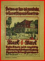 Ⰶ SCHLESWIG-HOLSTEIN: GERMANY PRIES-FRIEDRICHSORT MARK (1922, Verzenden, Duitsland, Los biljet