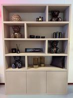 Luxe Beige Oak Wandkast - Vakkenkast Sand 220x40x160cm NIEUW, Oosterbaan, Info@oosterbaanwonen.nl, Venus 31 8448CE Heerenveen