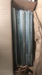 Ladegeleiders voor 4 lades, Doe-het-zelf en Verbouw, IJzerwaren en Bevestigingsmiddelen, Ophalen of Verzenden, Gebruikt, 250 mm of meer