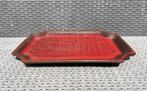 Bonsai onderzetter Ossenbloed rood geglazuurd 37x25,7x3,2, Tuin en Terras, Ophalen of Verzenden, Zo goed als nieuw, Aardewerk