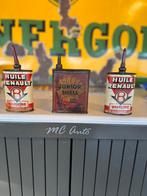 SHELL Junior olie blik, Verzamelen, Gebruikt, ., ., .