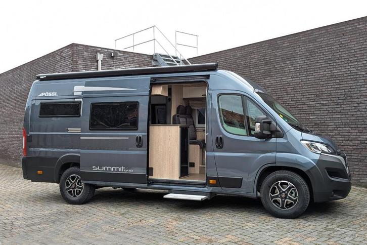 Pössl Summit 640 Automaat (bj 2024), Caravans en Kamperen, Campers, Bedrijf, tot en met 3, Buscamper of Camperbus, Pössl, Diesel