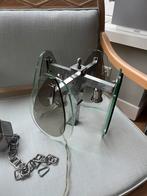 Veca Space Age Hanglamp Italiaans Design Smoke Glass  Chrome, Ophalen of Verzenden, Nieuw, Vergrootglas of Loep