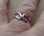 zilveren ring [359], Sieraden, Tassen en Uiterlijk, Ringen, 17 tot 18, Dame, Zo goed als nieuw, Zilver