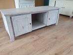 Tv meubel teak, Huis en Inrichting, Kasten | Televisiemeubels, Ophalen, Gebruikt, 100 tot 150 cm, Teakhout