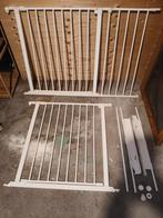 Babydan flex trap hek wit, Kinderen en Baby's, Traphekjes, Ophalen, Gebruikt, Metaal of IJzer, 115 cm of meer