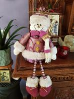 Kerst deco sneeuwpop, Ophalen of Verzenden, Zo goed als nieuw