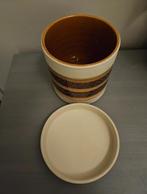 Vintage bloempot uit de jaren 60/70, Tuin en Terras, Ophalen, Rond, Zo goed als nieuw, Aardewerk