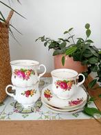 3 x Vintage Kopje en Schotel Bone China London Collection, Ophalen of Verzenden