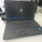Laptop HP 15 inch. Moet altijd aan lader. Win11, Ophalen of Verzenden, Gebruikt